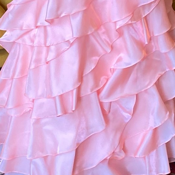 PROM DRESS vintage barbie pink size 2/4 - Picture 8 of 10